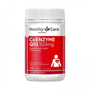 【代塔常规仓】澳洲Healthy Care澳世康辅酶Q10 软胶囊150mg*100粒